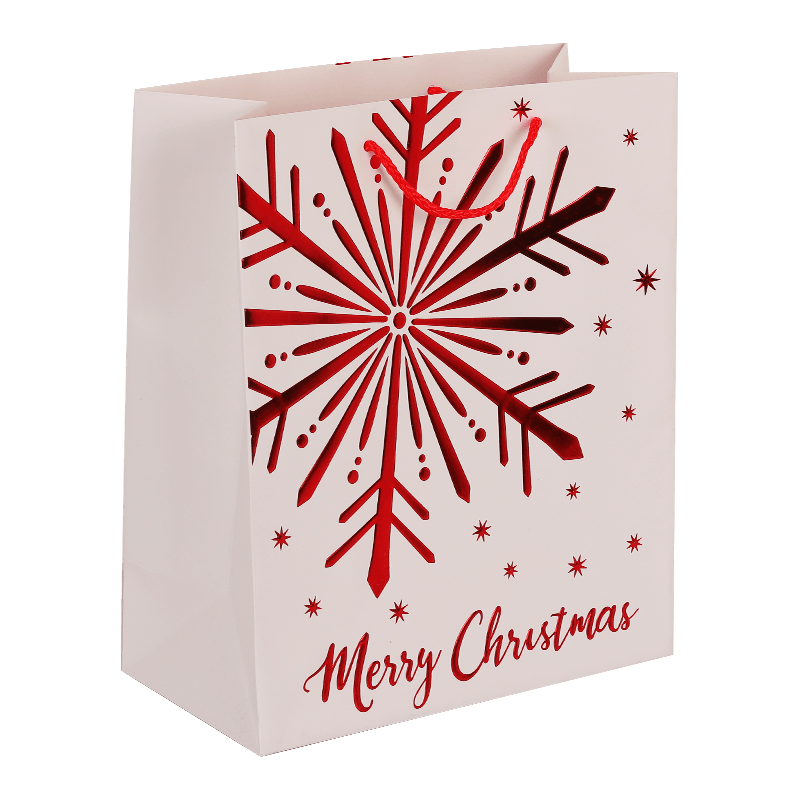 Personalized Christmas Paper Goodie Bags