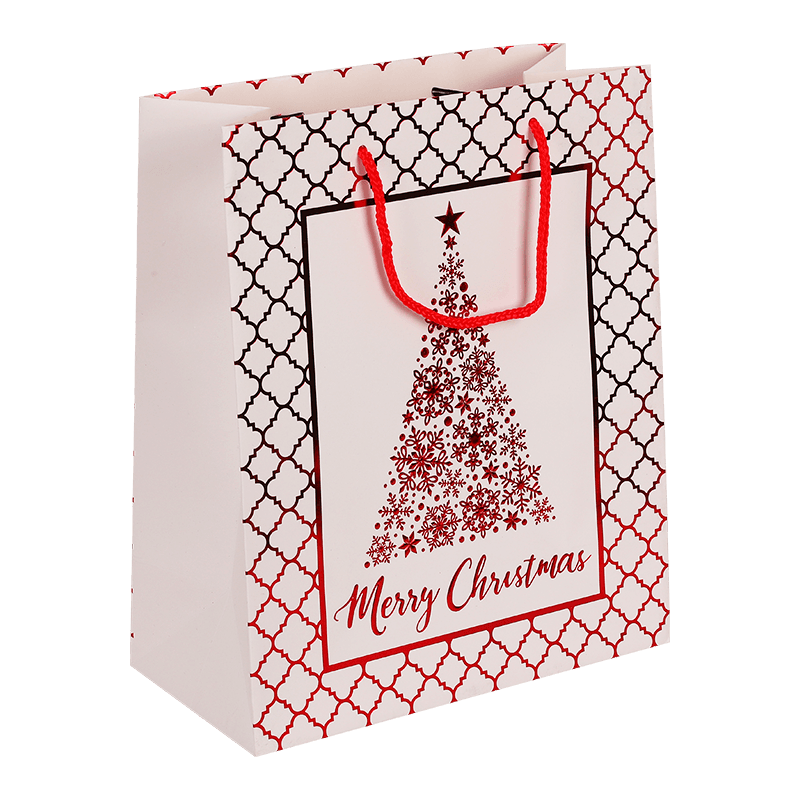 Customizable Christmas Party Treat bag With Hot Stamping Foil