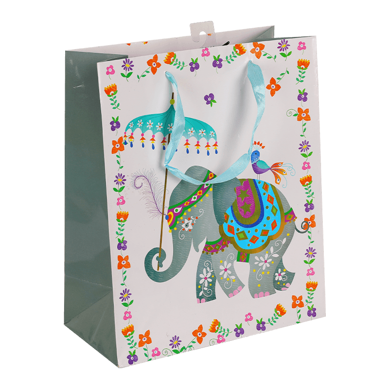 Printed Animal Themed Gift Paper Bags - October 2024