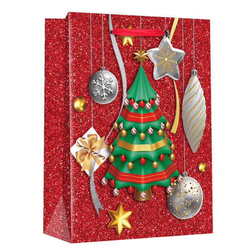 OEM Christmas Gift Packaging Paper Bags