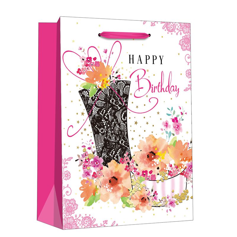 Happy Birthday Shopping Gift Bags