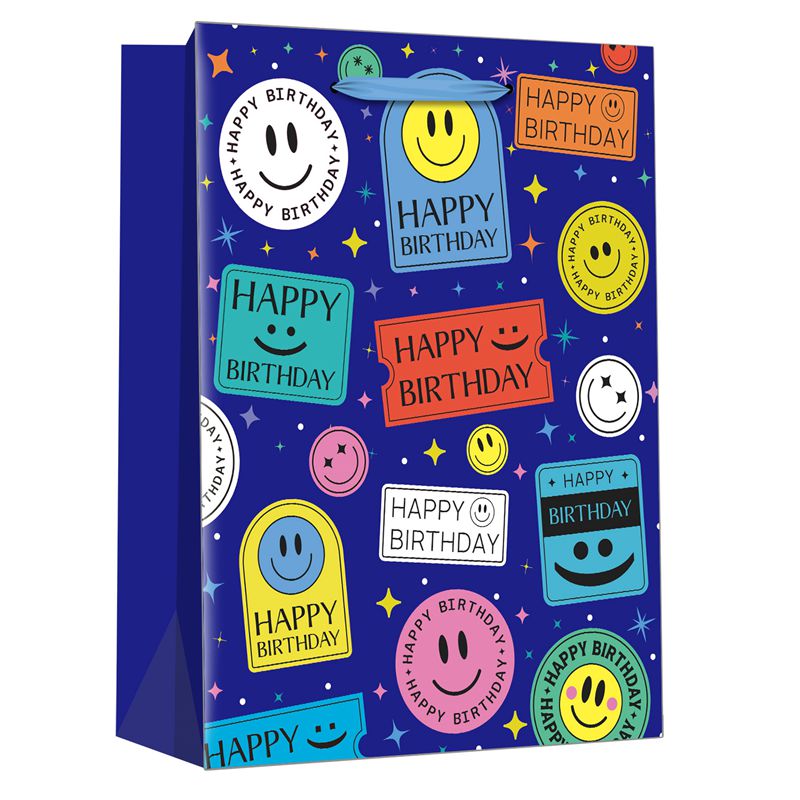 Happy Birthday Paper Wrapping Bags