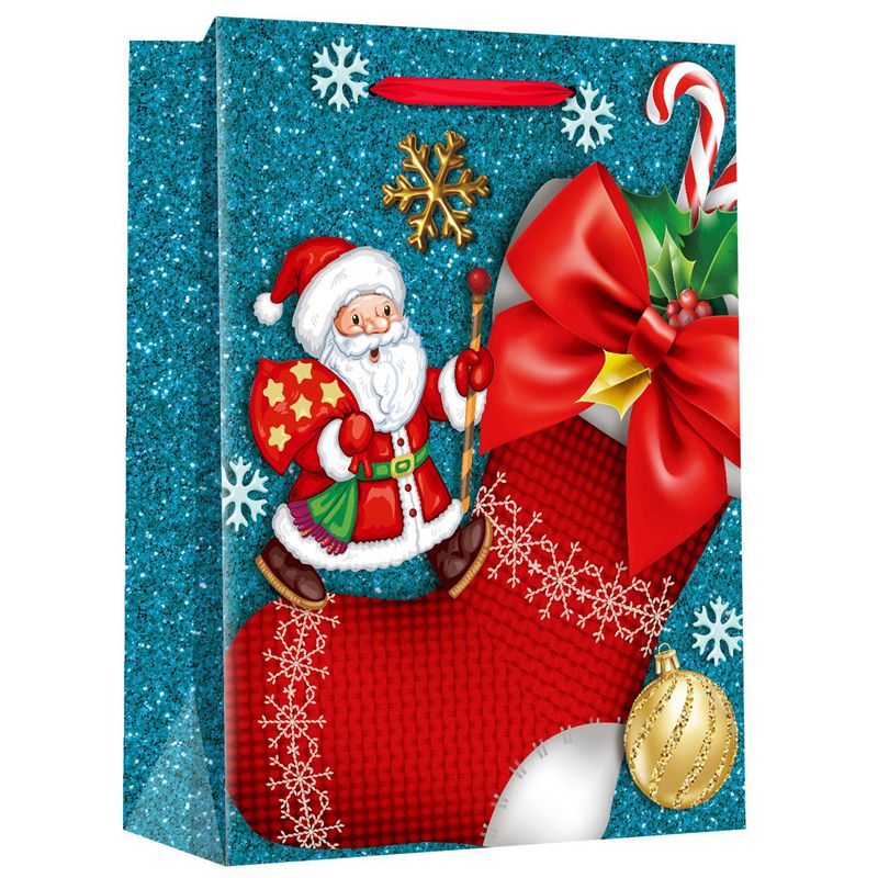 Creative Christmas Themed Paper Treat Bags