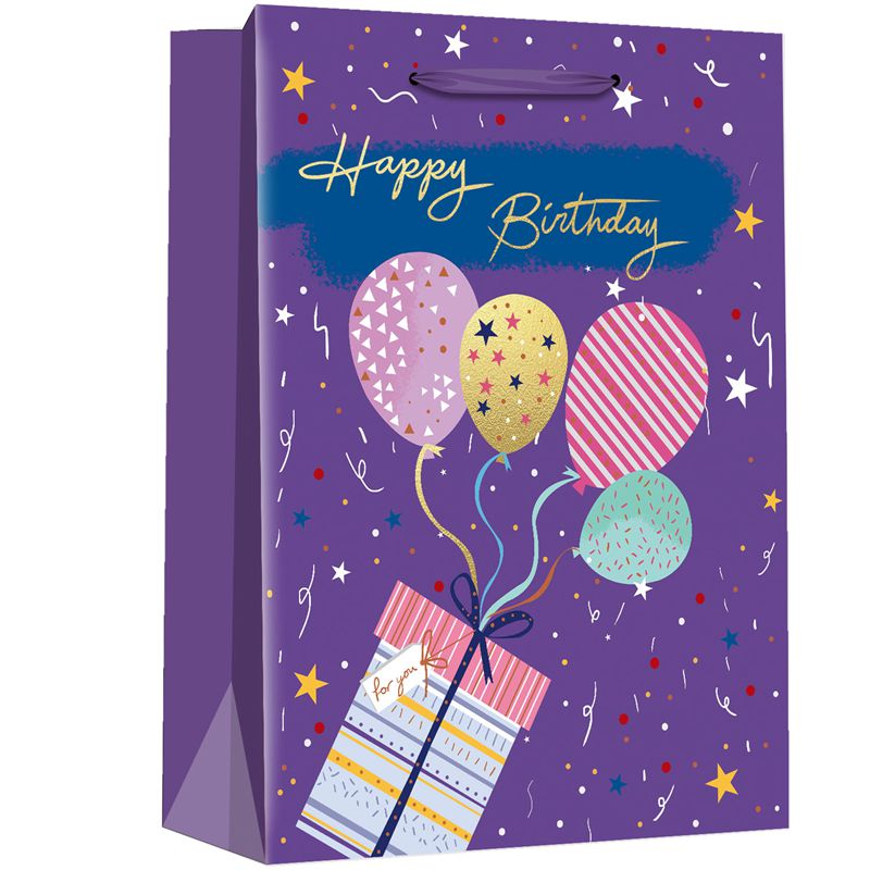 Colorful Happy Birthday Paper Bags - November 2024