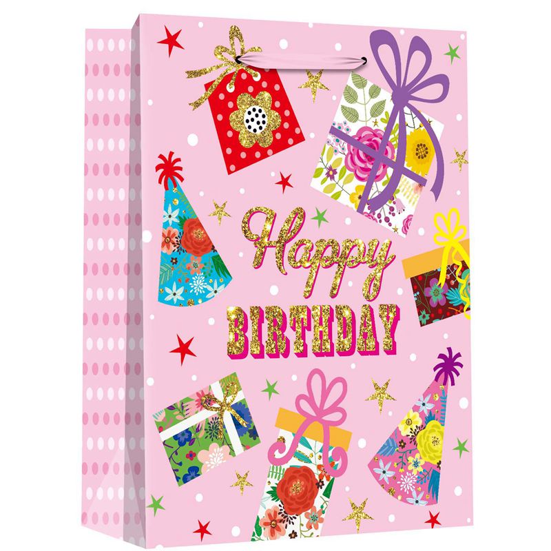 Wholesale Happy Birthday Gift Bag Paper Bag