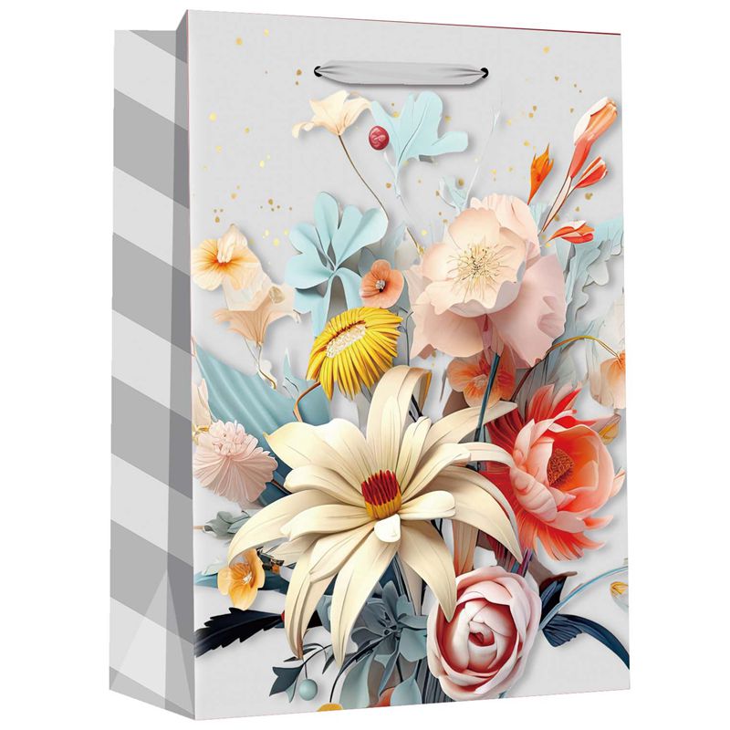 Wholesale Floral Paper Shopping Bags