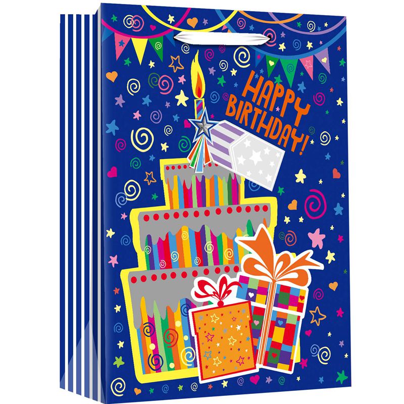 Design & Print Custom Gift Bags For Happy Birthday 