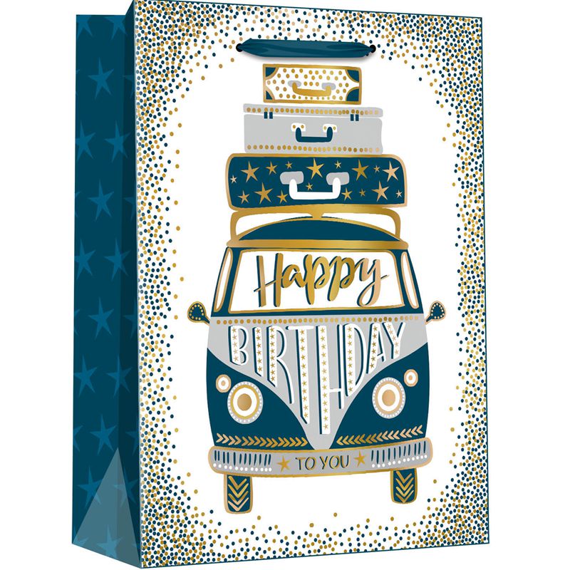 Custom Printed Happy Birthday Gift Bags At Wholesale Prices