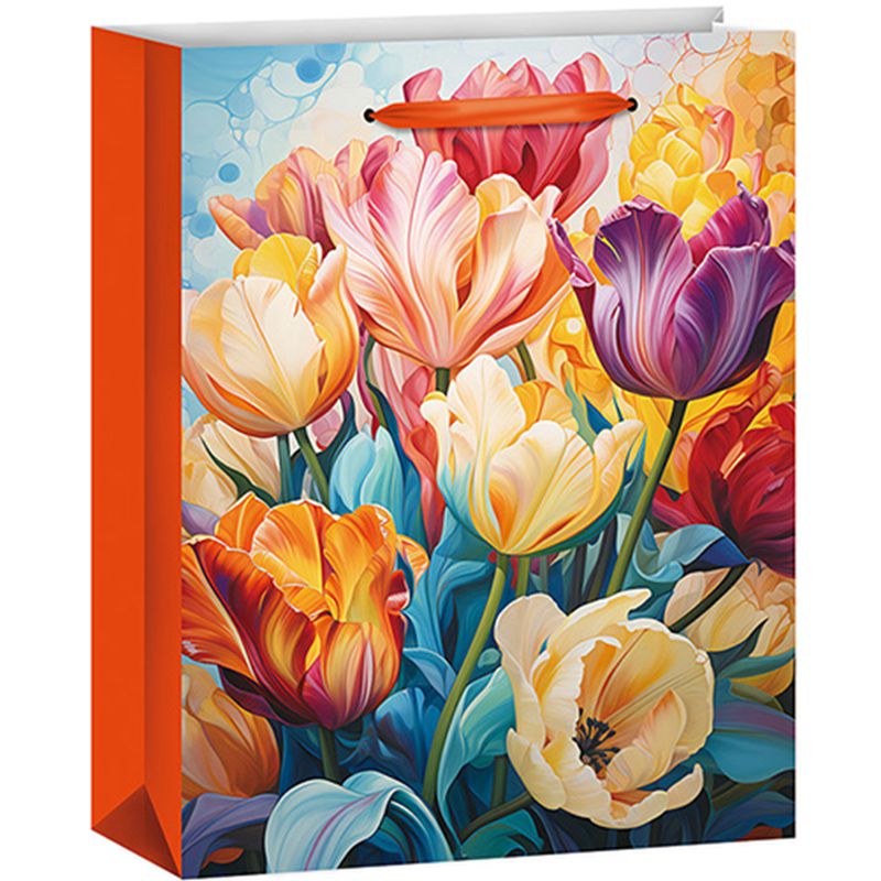 Floral Paper Shopping Bags